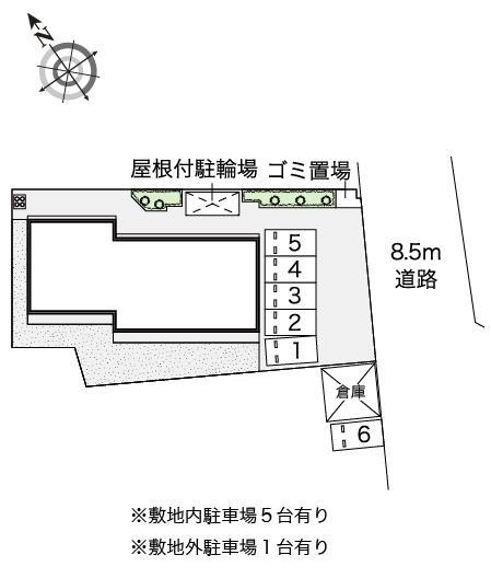 ジゴジ３(47225)の駐車配置図