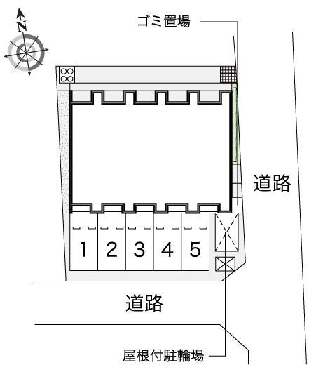 かすみ町(53552)の駐車配置図