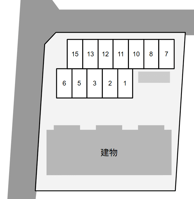 Ｍｔ　Ｇｒａｎｄｅ　Ⅰ別駐車場の駐車配置図