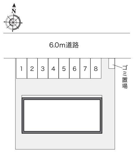 サクラ(21727)の駐車配置図