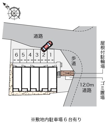 クレイノヴィラオクスガー出雲(56734)の駐車配置図