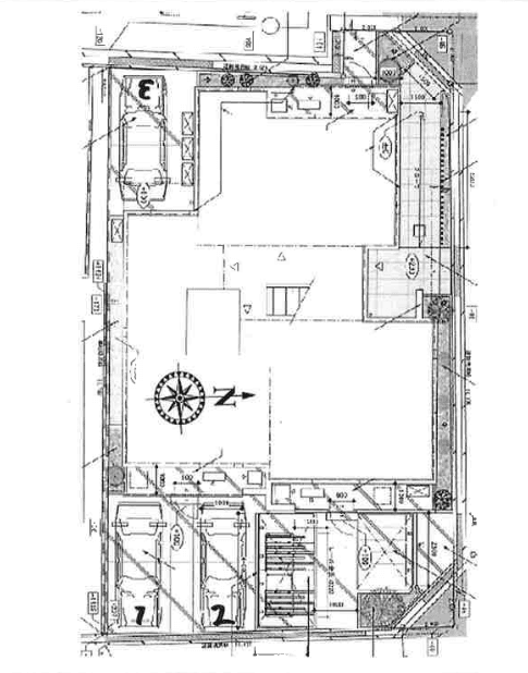 アリエッタ桜通りの駐車配置図