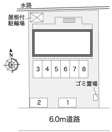 レオグランディ７(38964)の駐車配置図