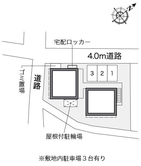 アンジェ(39542)の駐車配置図