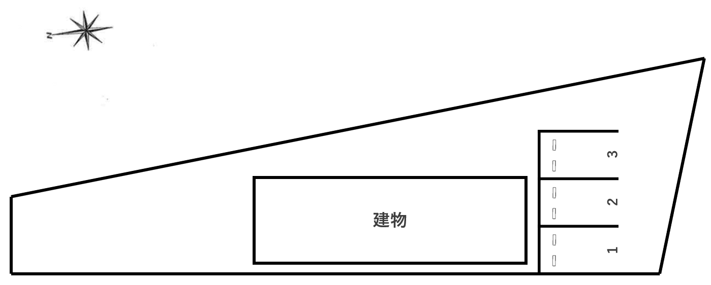 フォーリアＫの駐車配置図