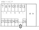 中本パーキングの駐車場