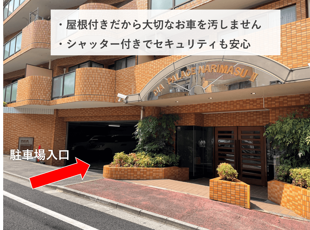 成増３丁目駐車場の外観・駐車場イメージ1枚目