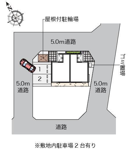 ＴＲⅡ(48219)の駐車配置図