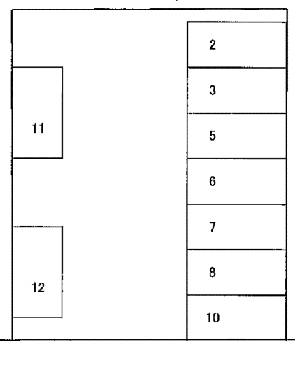 ＮＯ．４６の駐車配置図