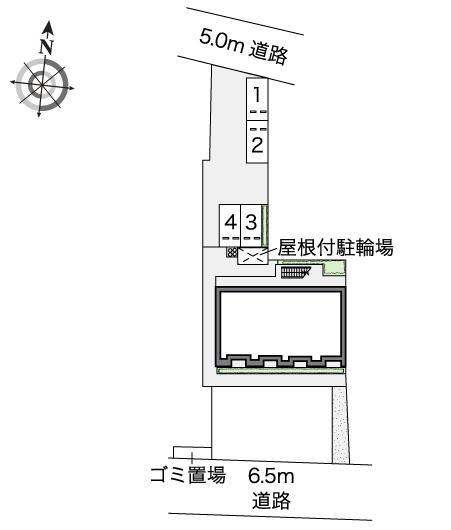 ＡＱＵＡＴＩＭＥＳ(44897)の駐車配置図