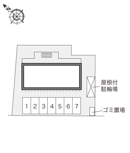 ＴＡＭＡＮＯ(34333)の駐車配置図