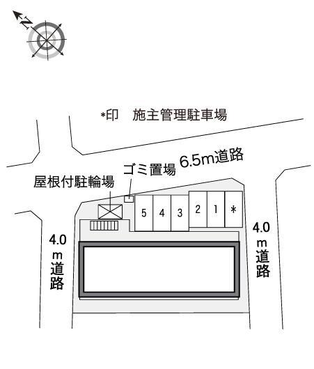 サングレース飯島(40457)の駐車配置図