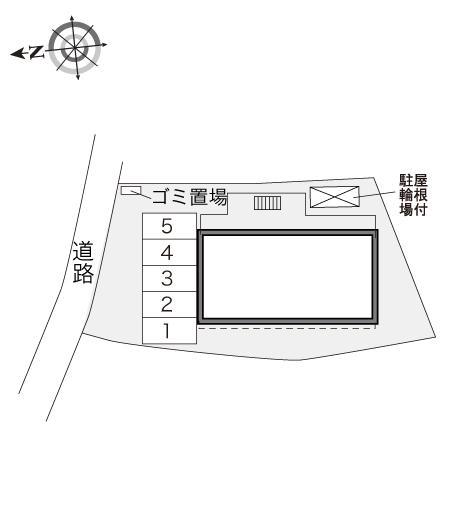 幸陽(28437)の駐車配置図