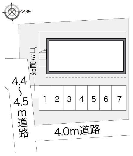 ＡＭＯＲＩＮＯ(18918)の駐車配置図