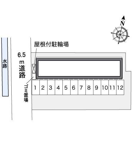 ボヌールＳ(37354)の駐車配置図
