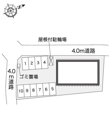 アルプス(41421)の駐車配置図