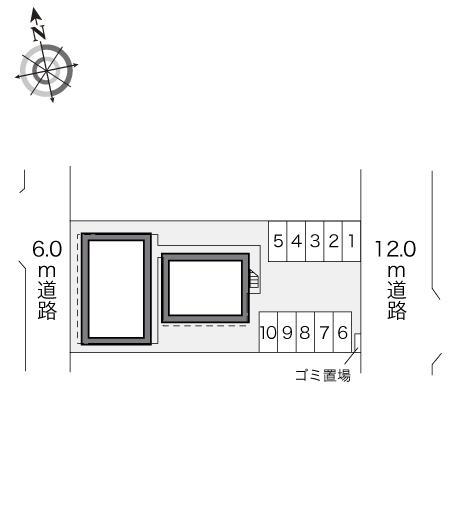 ＤＲＥＡＭ　Ｂ(21681)の駐車配置図