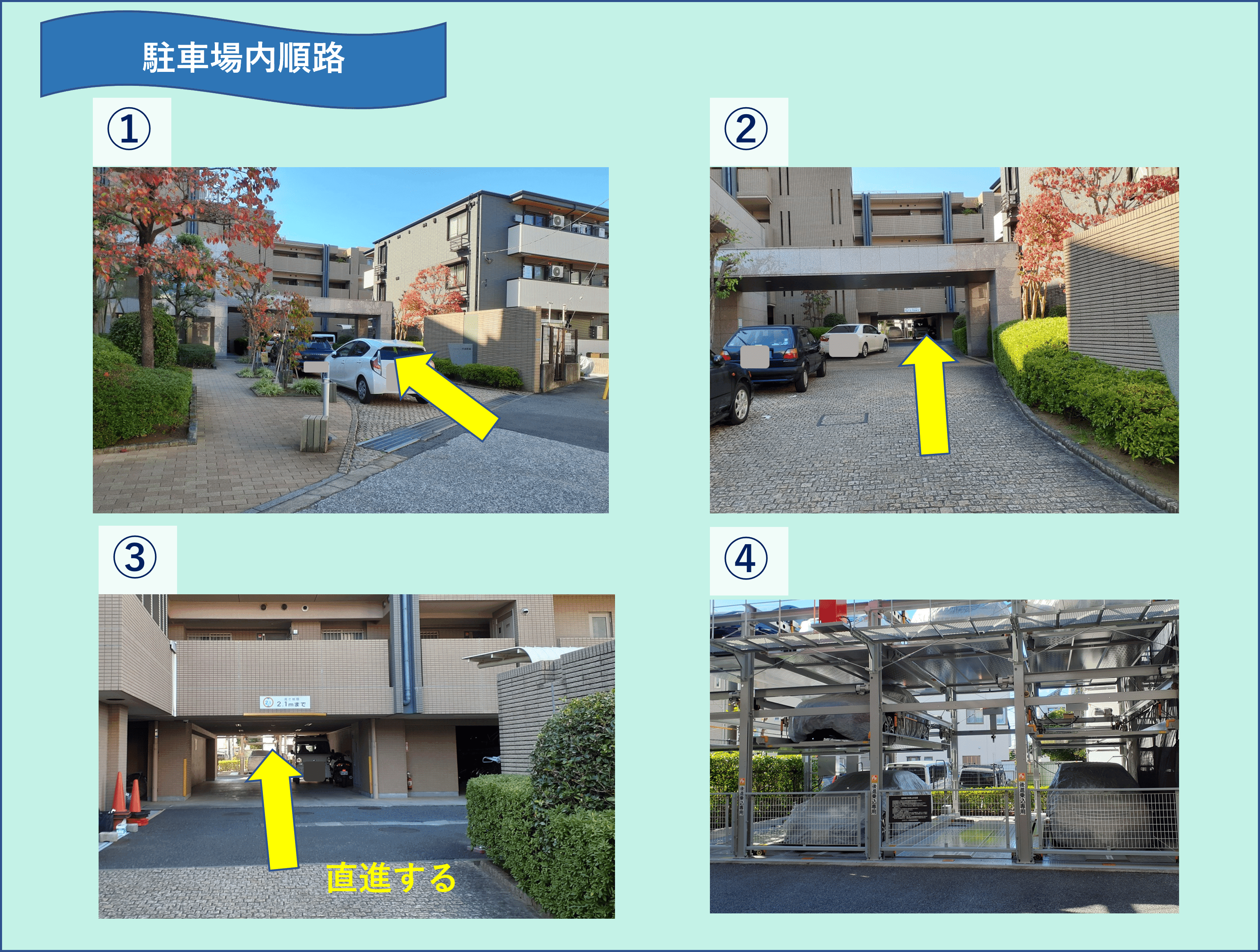 上小田中２丁目駐車場の外観・駐車場イメージ3枚目