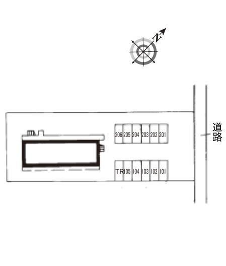 平成(9012)の駐車配置図