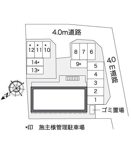 フィレイル(36520)の駐車配置図
