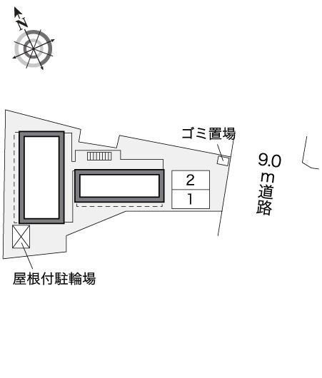 原ノ町(32161)の駐車配置図