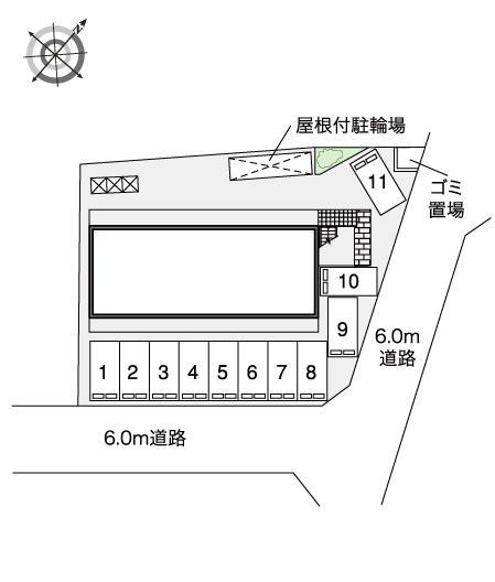 ルチェンテ(43136)の駐車配置図