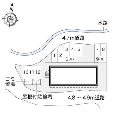 ＴＯＫＯＯ(18305)の駐車配置図
