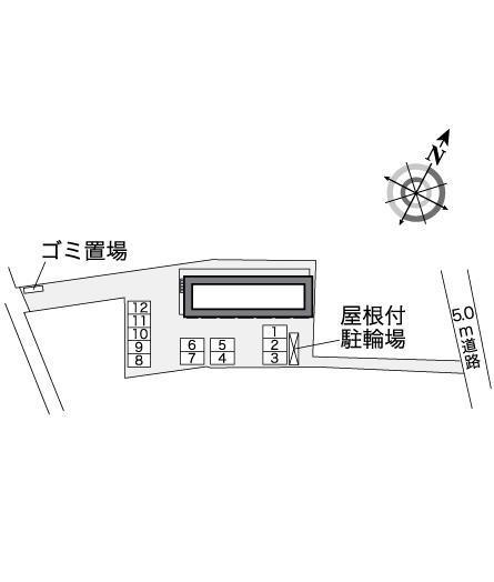 ＳＵＧＡＷＡＲＡ(36512)の駐車配置図