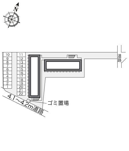日の出(21129)の駐車配置図