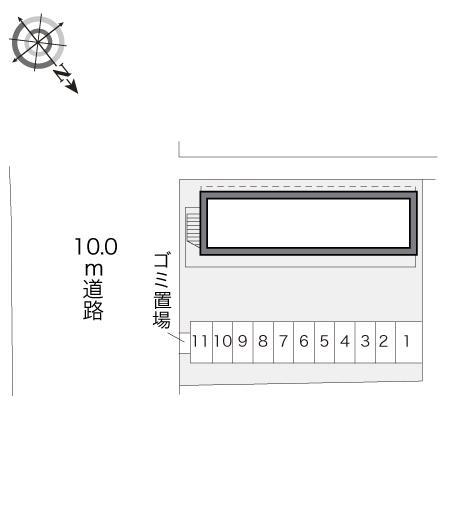 潮音(17852)の駐車配置図