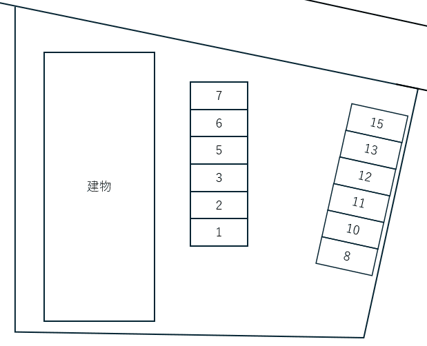 ＭＡＩＳＯＮ　ＤＥ　ＰＡＴＩＯの駐車配置図