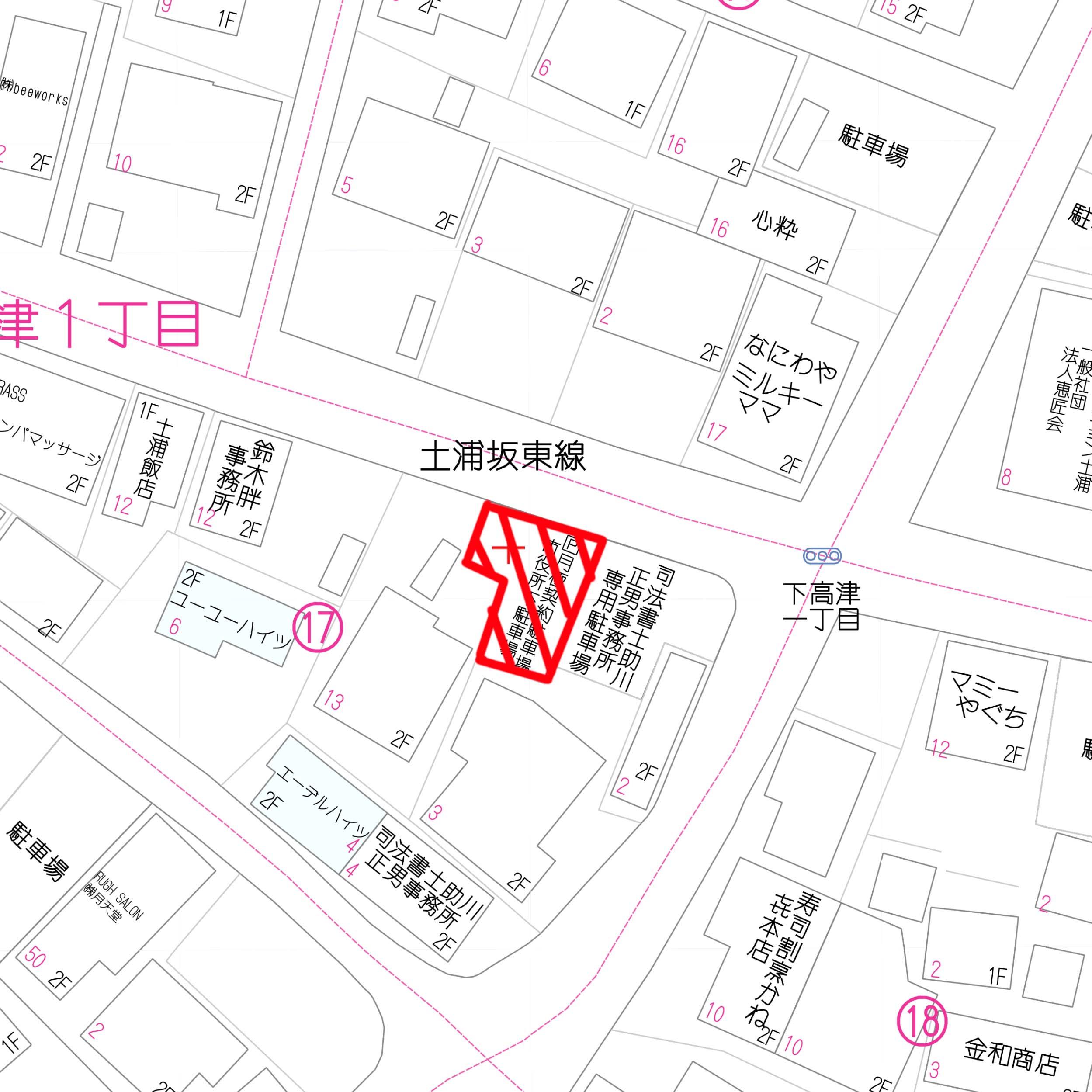 市役所下駐車場の外観・駐車場イメージ3枚目