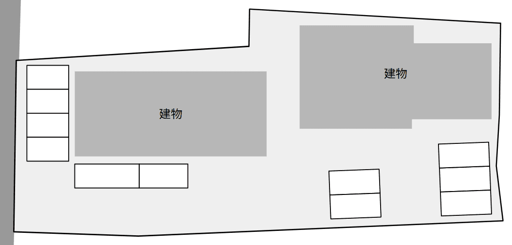 ミルキーウェイⅠの駐車配置図