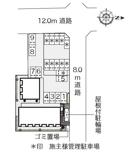 国府宮(54944)の駐車配置図