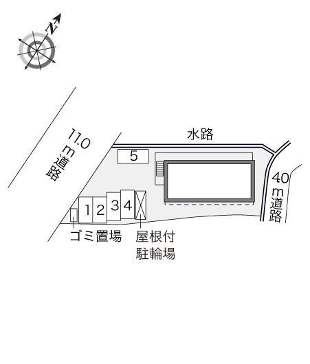 アミメゾン(27844)の駐車配置図