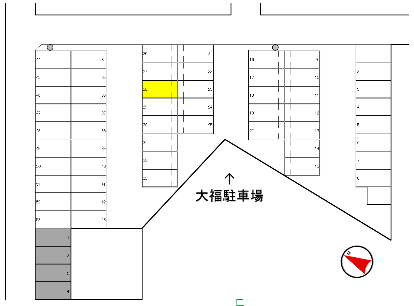 駐車場画像1枚目