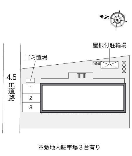 エクセル　都町(27437)の駐車配置図