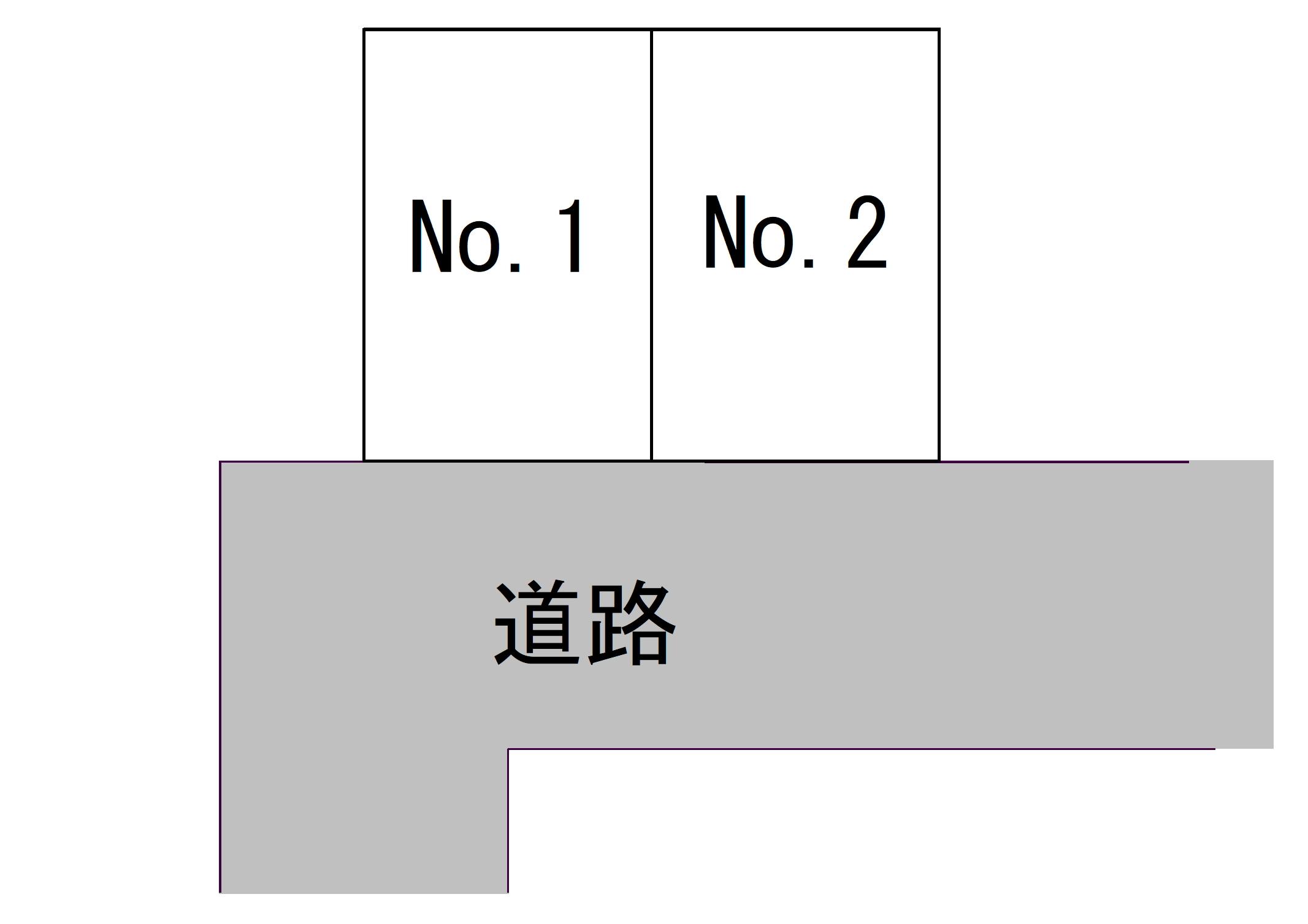 佐々木上柚木駐車場の駐車配置図