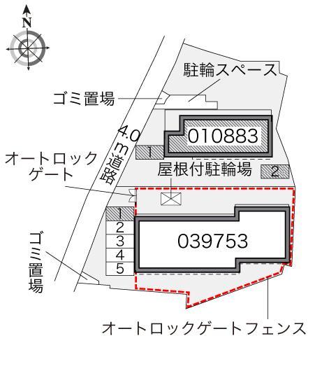 リッチ(10883)の駐車配置図
