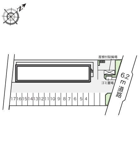ＵＮＩ(16969)の駐車配置図