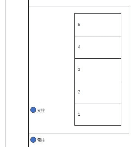 大一駐車場の駐車配置図