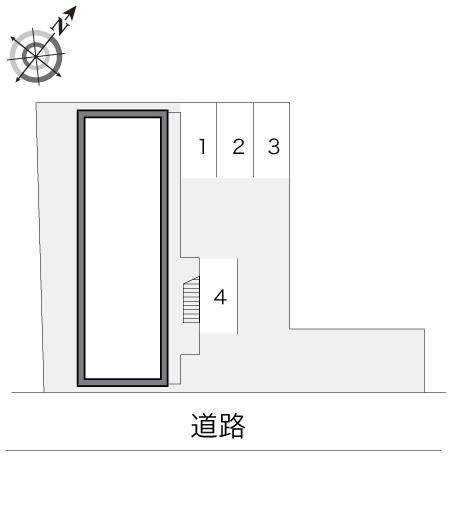 向が丘(11867)の駐車配置図
