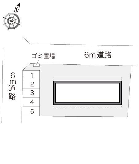イクシード(10543)の駐車配置図