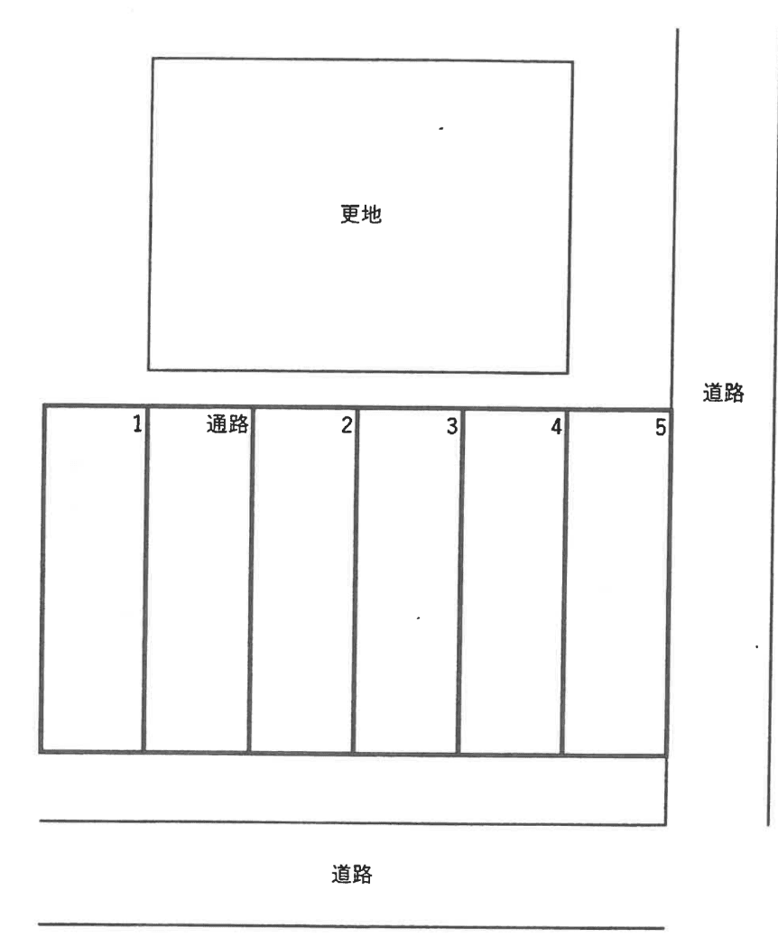 パーム善久　駐車場の駐車配置図