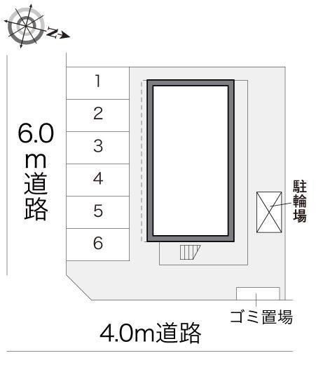 シャルマン(16990)の駐車配置図