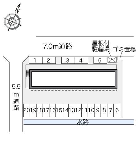 Ｋ　Ｉ塩町(33226)の駐車配置図