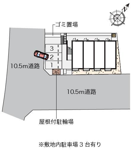 パラティーノ(44927)の駐車配置図