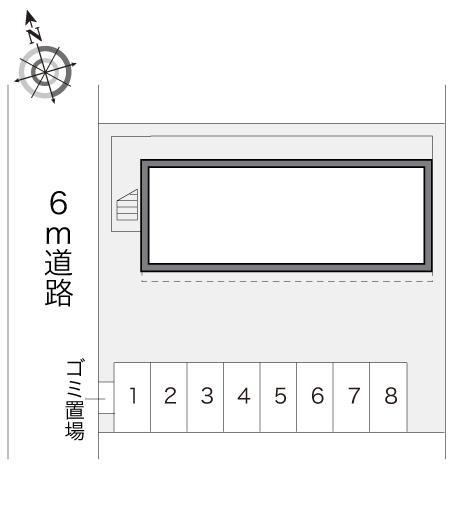 グランシャリオＴ(16618)の駐車配置図