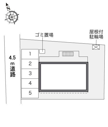 黒松(34291)の駐車配置図