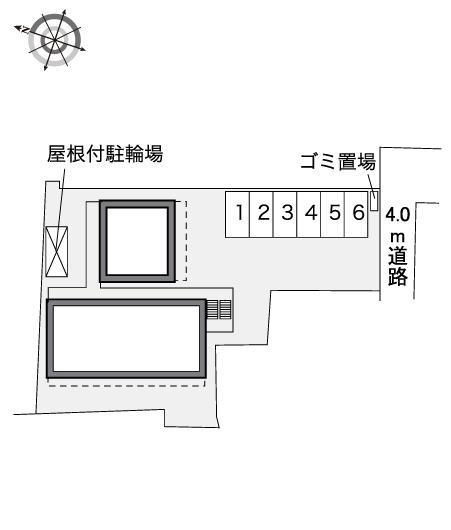 サンシャイン(40338)の駐車配置図